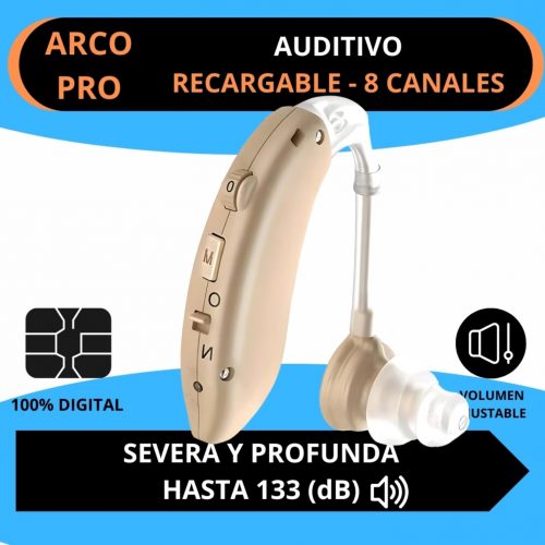 ARCO PRO Auditivo recargable potente